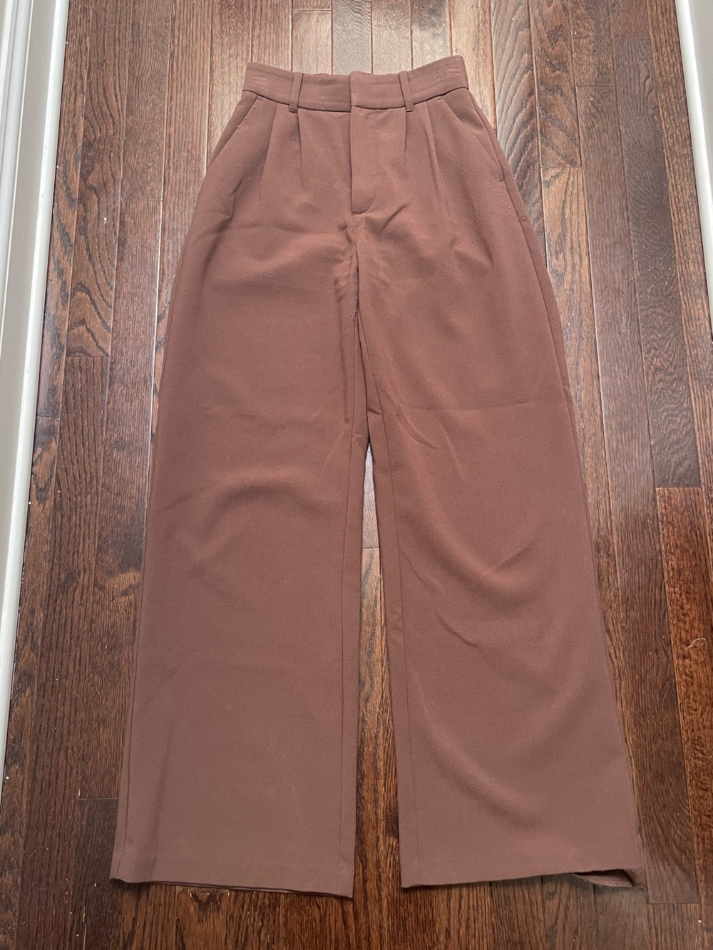 Abercrombie Brown wide leg pants